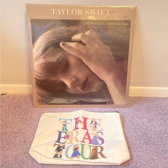 Other - New Taylor Swift 2026 Calendar and The Eras Tour Pouch